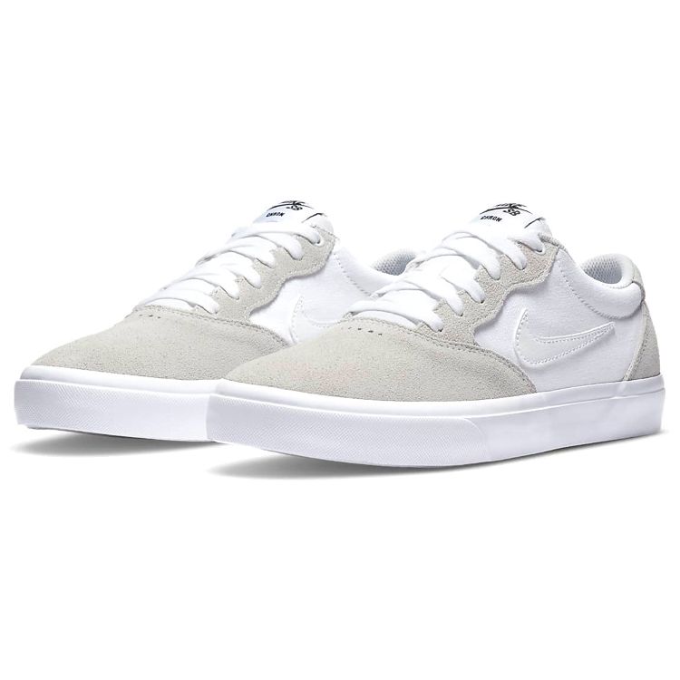 Nike Кроссовки унисекс Chron Solarsoft SB серо-белые CD6278-102