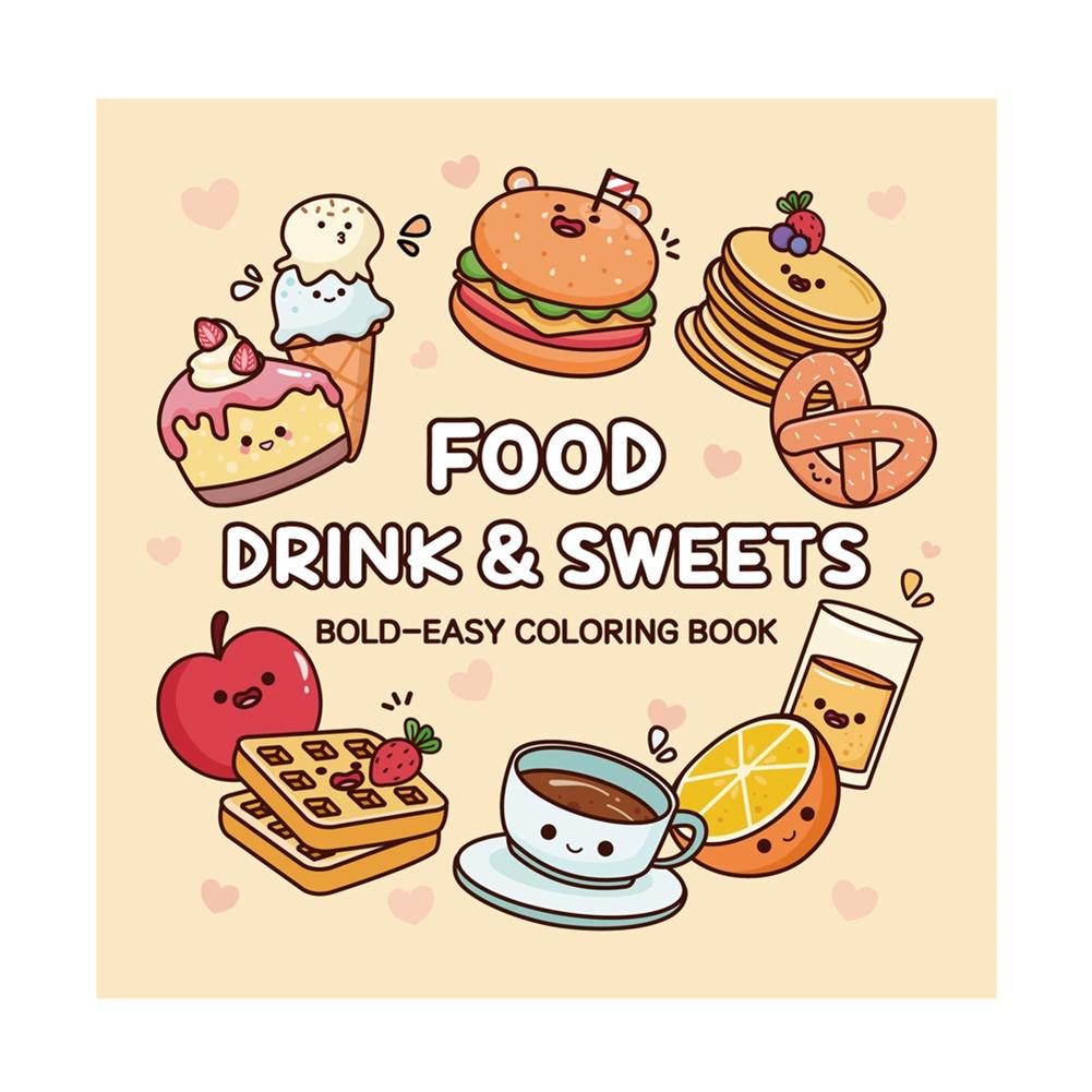 40 Sheets/Set Cartoon Interesting Graffiti Coloring Book Drawing Notebooks Drawing Book Kid Gifts For Kids Teens Relaxation