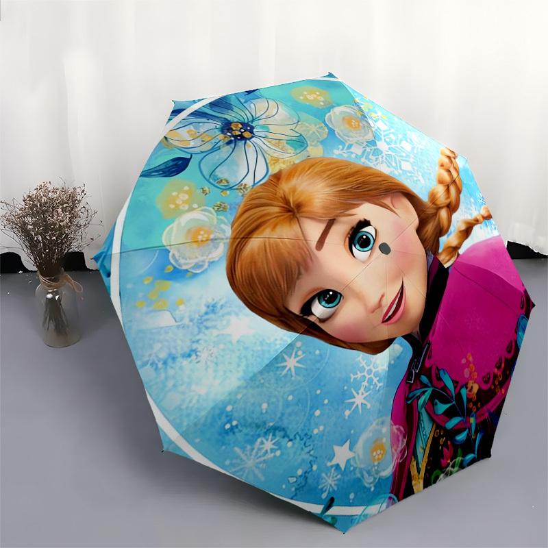 1pc Anna, Frozen Themed High-quality Umbrella,Automatic Opening and Closing Umbrella,Multi-functional Umbrella G0811031