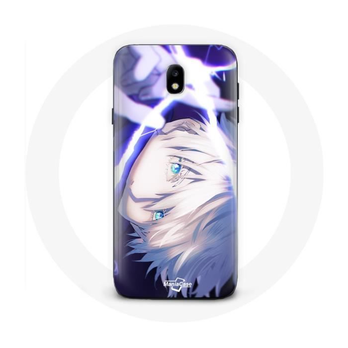 Coque - Maniacase - Samsung Galaxy J7 2017 - Satoru Gojo - Silicone - Souple