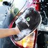 CGP1 1Pcs Car Wash Glove Wool Soft Polish Cleaning Brush Tools For Skoda Octavia Superb Rapid Kodiaq Karoq Fabia Kamiq RS Yeti Scala