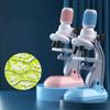 HD Pocket Microscope Adjustable Child Biological Microscope Toy Children Microscope Kit  School