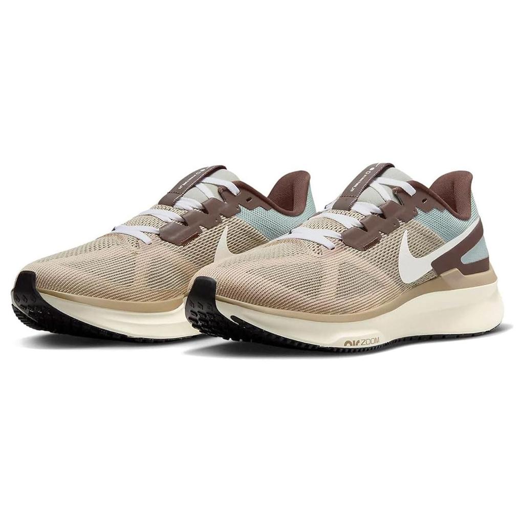 Nike Air Zoom Structure 25 Premium Dark Stucco мужские кроссовки коричневые светло-пемзовые кокосово-молочные FZ3650-053