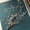 Рождественские искусственные блестки, искусственные хрустальные ягодные стебли, украшения, блестящие веточки, палочки, веточки для праздничной свадебной вазы, декор