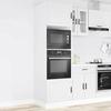 VidaXL Oven Cabinets 2 Pcs Porto White Engineered Wood 3315051