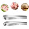 Силиконовый мир Пинцет для удаления волос из нержавеющей стали Пинцет для удаления тонких волос Пинцет из нержавеющей стали Пинцет для удаления волос с ноги свиньи Пинцет для удаления волос по типу рыбьей кости