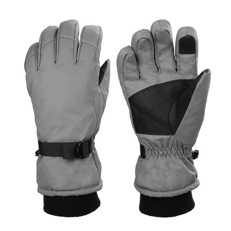 Winter Ski Gloves Thickened Cotton Cycling Warm Northeast Harbin Snow Township Cold and Anti-freeze Gloves Tourism Equipment