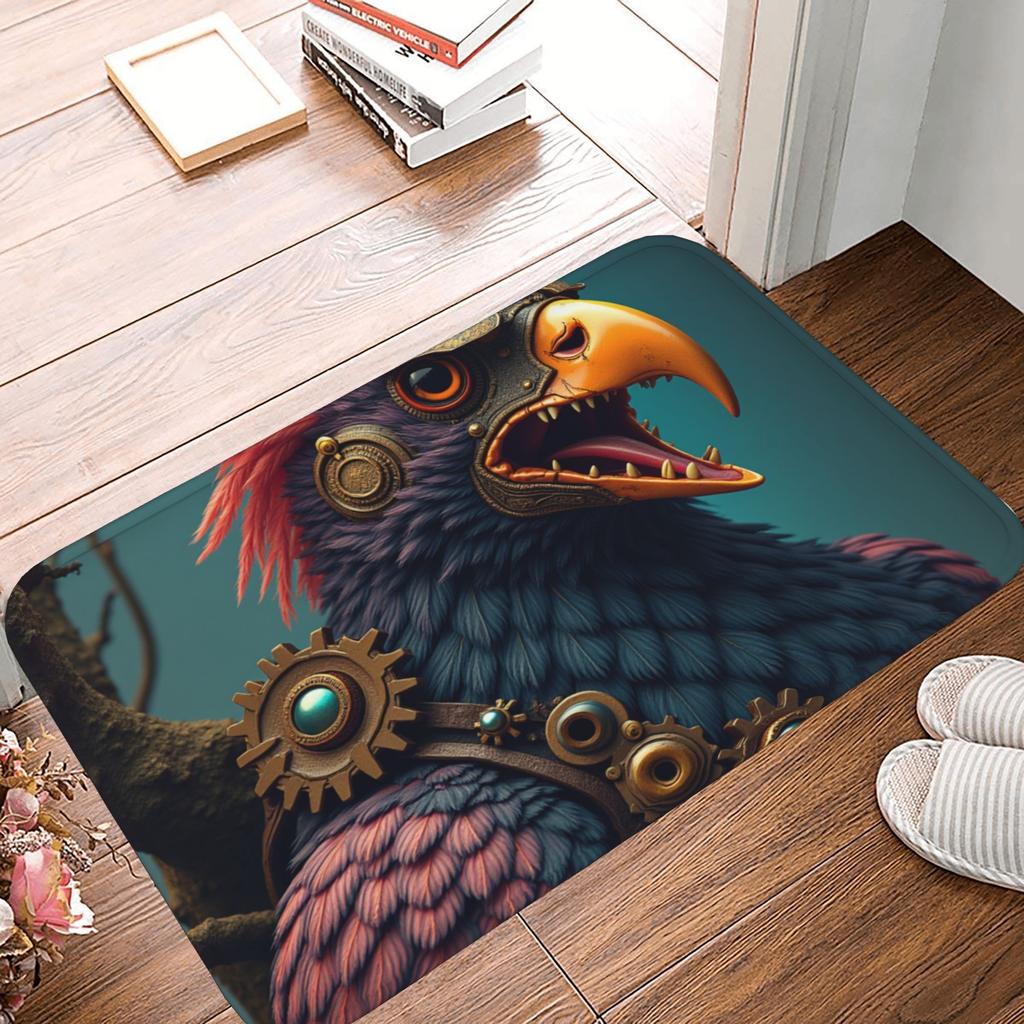 1PC Puppy Playfround Kitchen Rug Non-Slip Door Mat Pop design Bathroom Rug Bath Mat Carpet for Home Sink Laundry ecoreeree