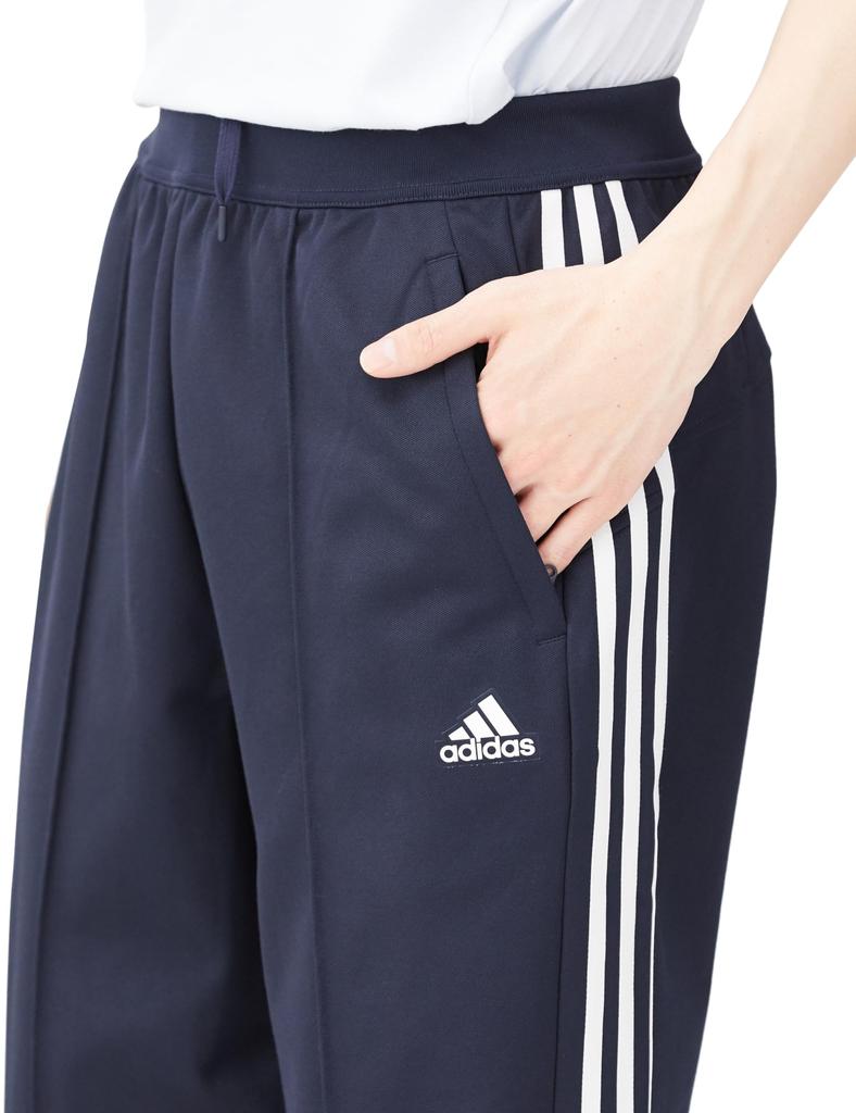 Adidas JUH47 Legend Ink Джерси Свободный Подол Открытый Трек Размер Мужской (IX2736) Низ, Пакет 3 полоски, Посадка, Защипы, Брюки, J/2XL