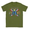 Assyrian Flag  Mens T Shirt  Fashion Tees Short Sleeve Round Neck TShirts Pure Cotton New Arrival Clothes