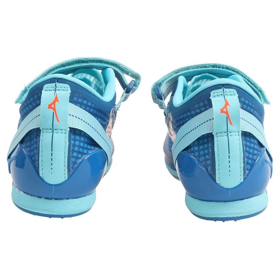 Mizuno Удобные Амортизирующие Прочные Кроссовки с Низким Верхом Унисекс Кроссовки для Бега Синие Оранжевые U1GA230601