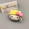 Желтая шляпа от солнца Hello Kitty Силиконовый чехол для AirPods Pro/Pro 2