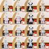 Cartoon Animal Plush Toy Keychain With Soft Fabric For Bag Decor And Collectible Gifts