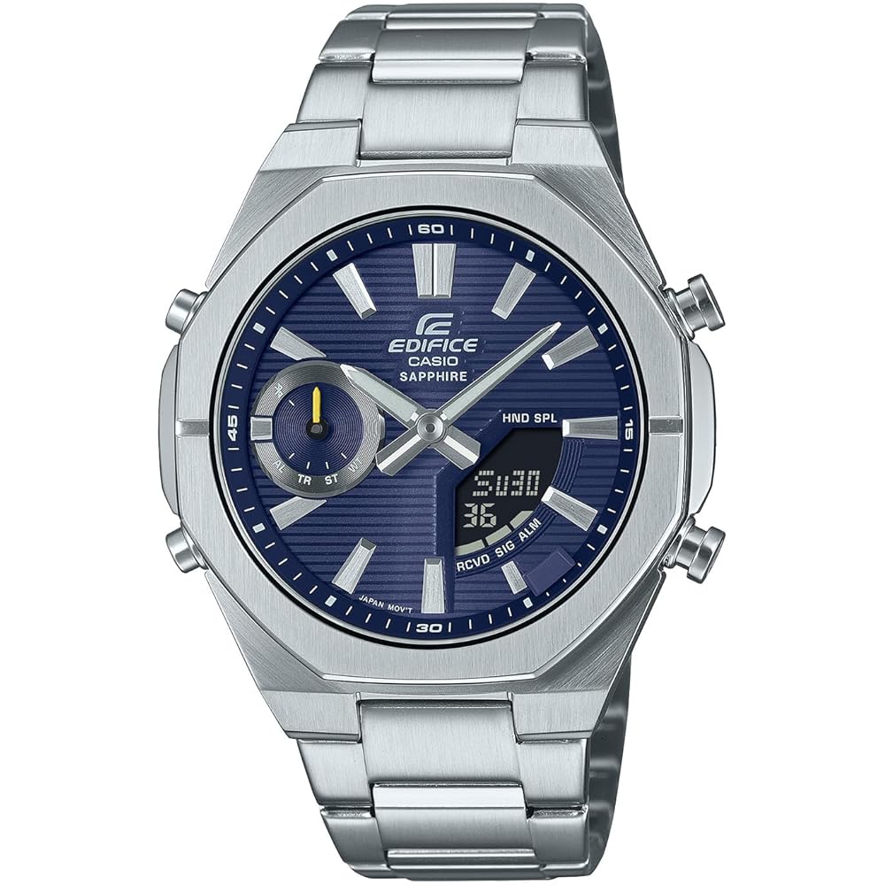 Часы Casio Edifice Серия Smartphone Link, Bluetooth, Сапфировое стекло, ECB-S10YD-2AJF, Мужские, Синие (Официальный японский продукт)