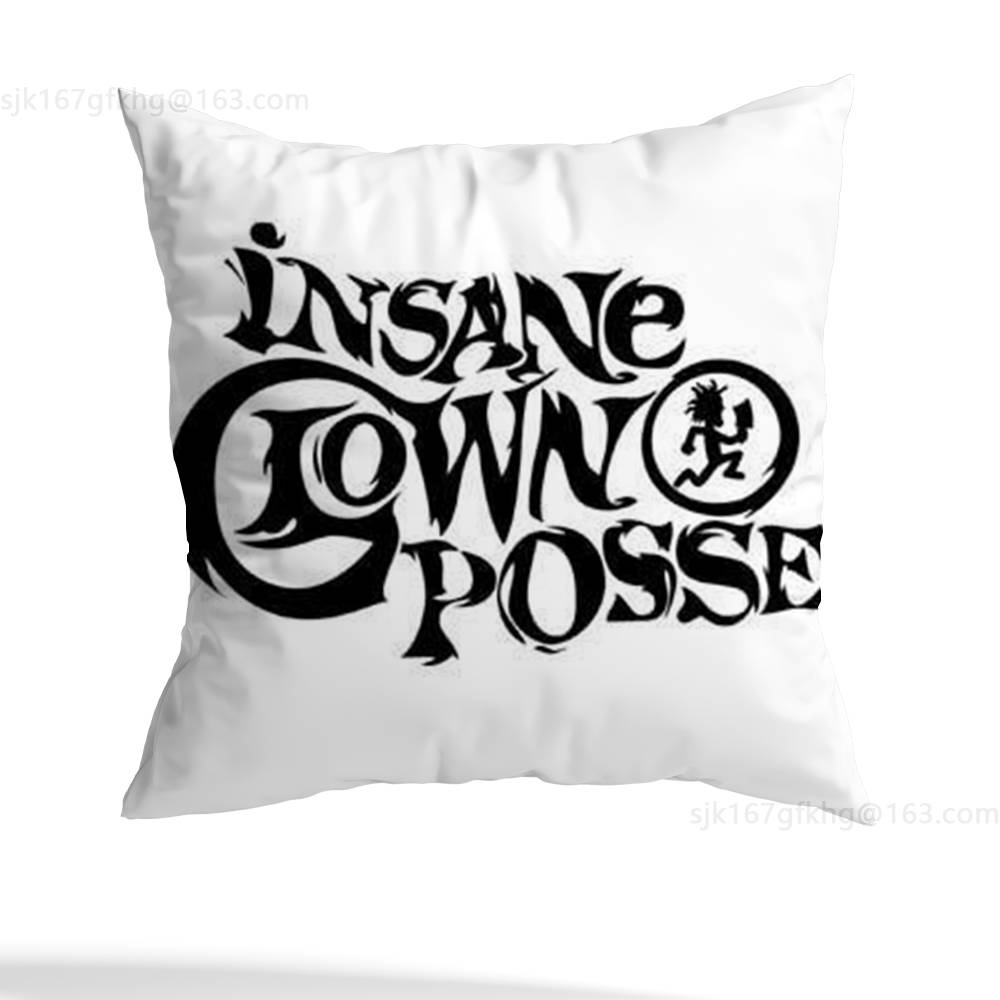 Наволочка Insane Clown Posse, противоаллергенная, с невидимой молнией, из шелковистого короткого плюша, чехол для диванной подушки