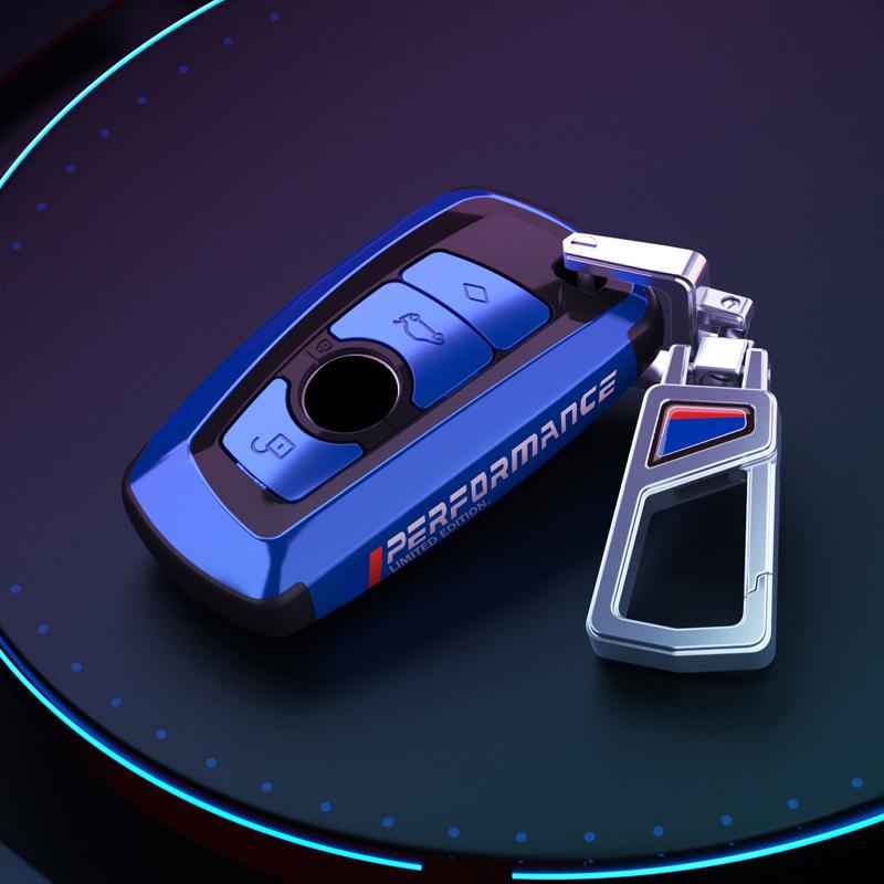 BBJK3 New PC Plating Car Remote Key Case Cover For BMW 1 2 3 4 5 6 Series X1 X3 X4 X5 X6 F36 F25 F26 F30 F34 F10 F07 F20 Z10 F15 F16