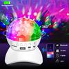 USB Charging Bluetooth Music Light Disco Rotating Stage Light LED RGB DJ Ball Party Wedding Atmosphere Lights