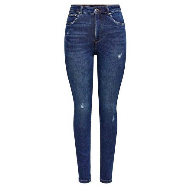 Only Mila Life High Waist Skinny Ankle BK375 джинсы