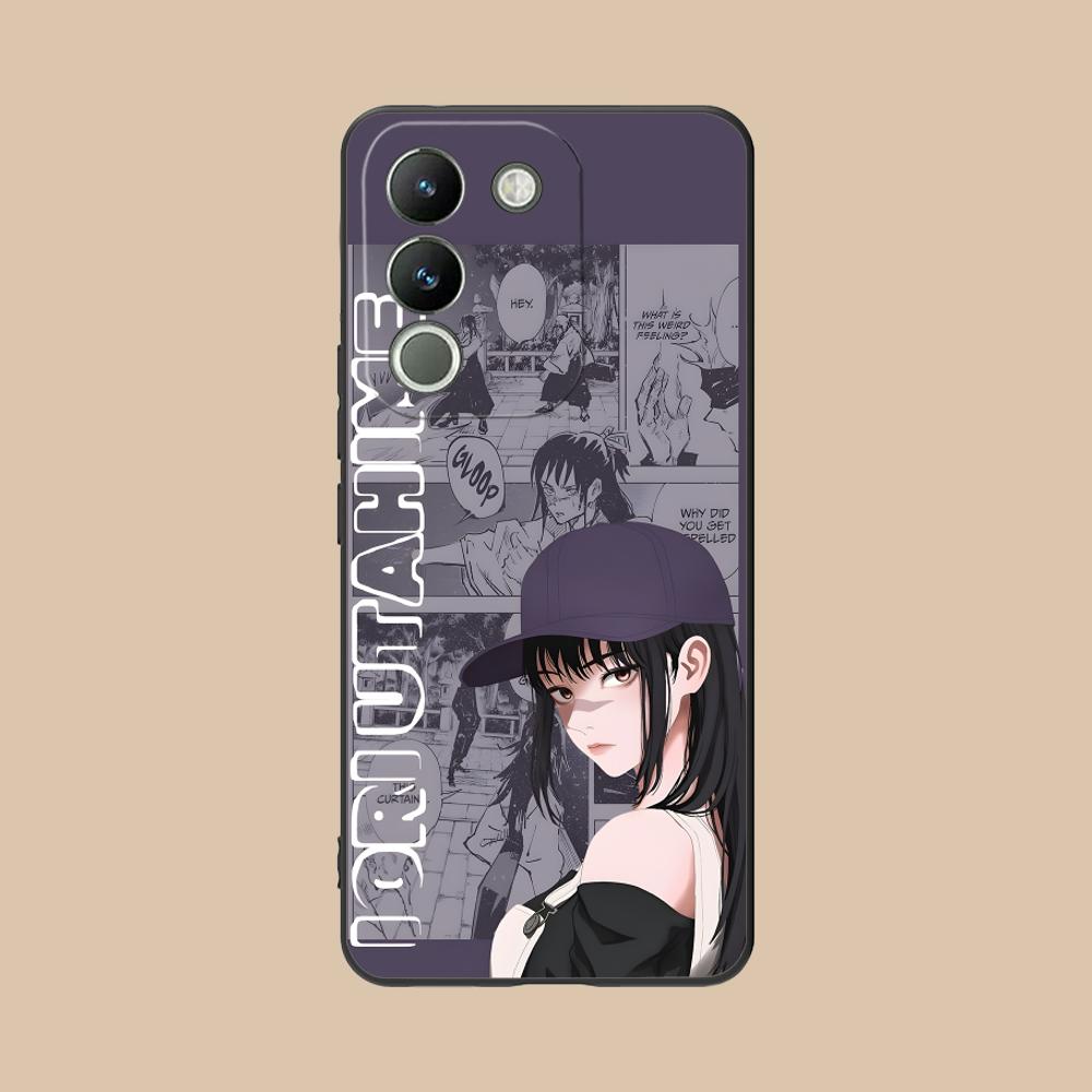 JJK Utahime Iori Матовый ТПУ Чехол для Мобильного Телефона для VIVO V60 V50 V40 V30 V29 V27 V25 V23 Pro Lite 5G Цветная Печать Обложка