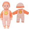 30cm Soft Vinyls Reborns Figurine Toy For Preschool with Life Like Design Imaginative Play Companion Doll for Toddler