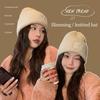 Windproof Beanies Knitted Ear Warmer Cap Casual Hip-hop Bonnet  Women
