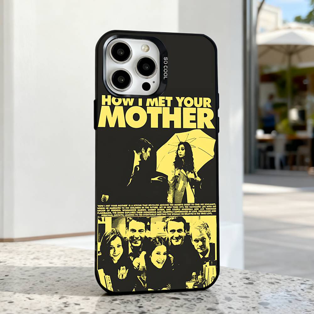 How I Met Your Mother Himym Phone Case For iPhone 17,16,15,14,13,12,11,Pro,Max,Plus,E,Air,Mini Black IMD Cover