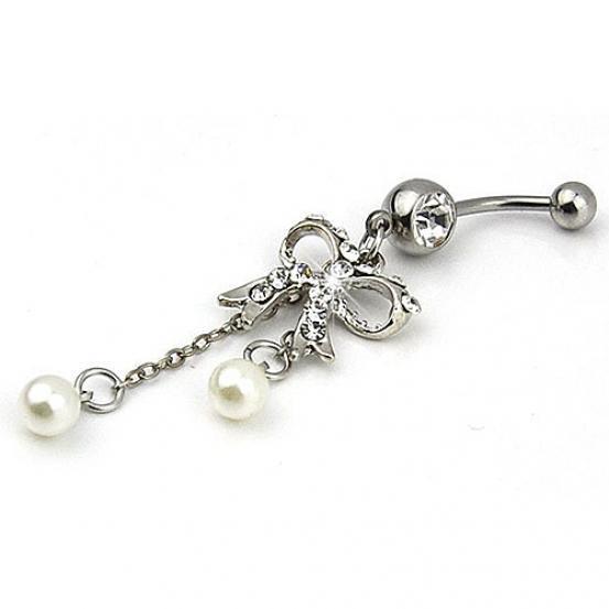 Женщины бабочка мотаться мяч кнопка штанга бар пирсинг живота пупка кольцо