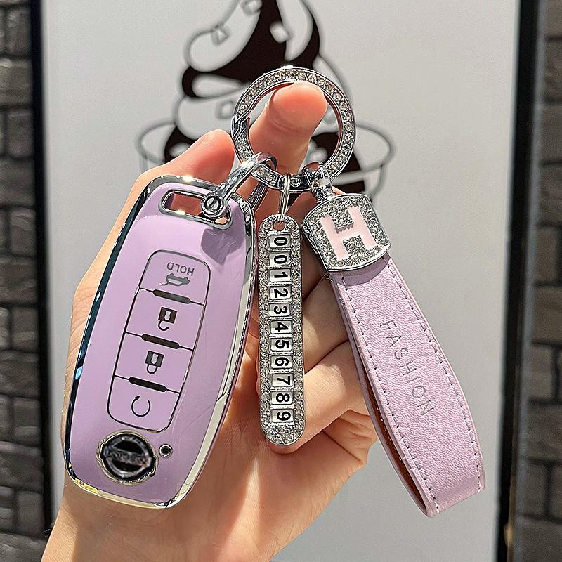 Специальный чехол для ключей Nissan Teana2023Новый высококачественный защитный чехол для пряжки сумки