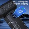 Mini Turbo Jet Fan 160000 RPM Digital Display Turbo Fan USB Rechargeable Brushless Motor Hair Dryer Powerful Blower With High Speed Duct Fan