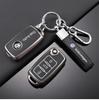 TPU Car Flip Key Case Full Cover Shell For Volkswagen VW Polo Golf Passat Tiguan Beetle Caddy T5 Up Eos Keychain Accessories LE8