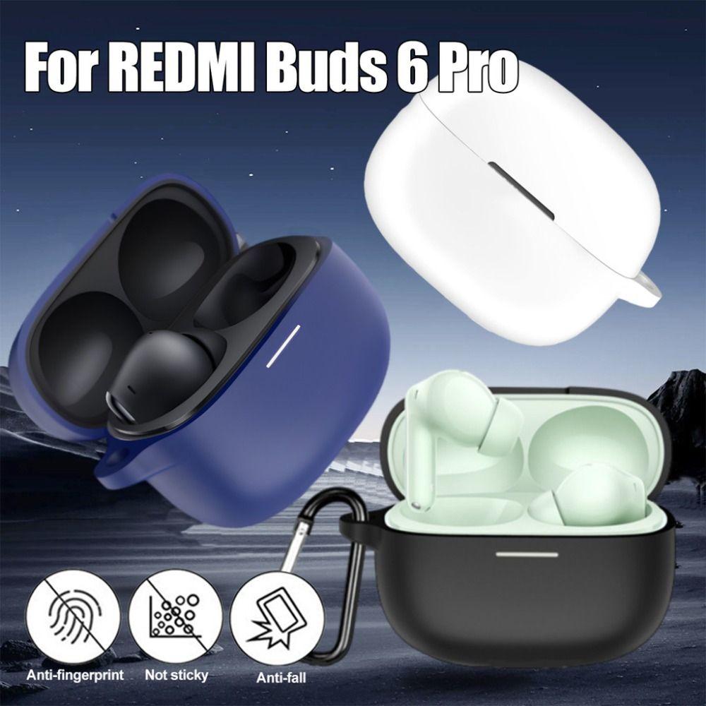 Anti-Scratch Protective Case Silicone Cover Shell for Redmi Buds 6 Pro Headphone Accessories