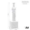 Architecture Model Roman Column Greek Temple Building Model Home Decoration European Decorative Plaster Pillar Resin Sculpture