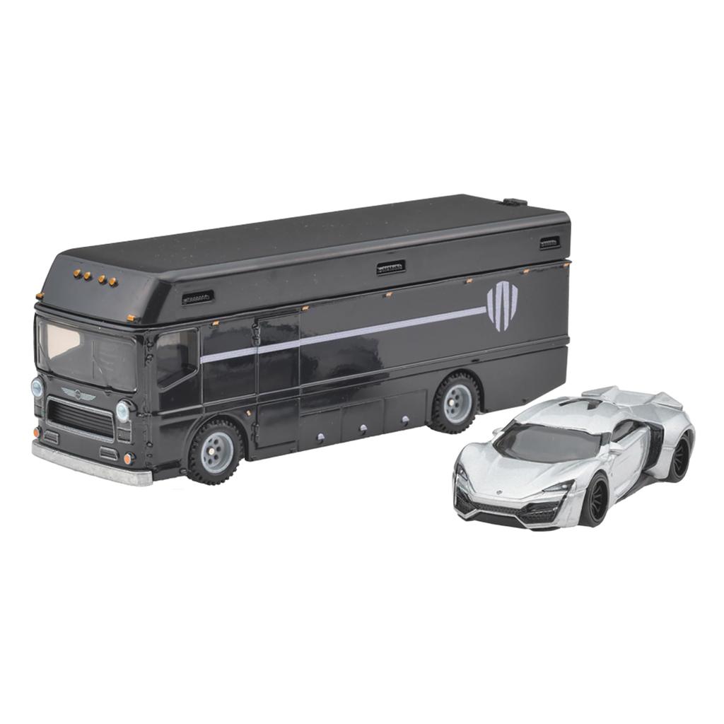 Hot Wheels Team Transport Ассортимент Транспортных средств Мини Набор из 4 Машинок по Возрасту Игрушки, Машинки, (2 комплект), В коробке, 3+, Многоцелевой, FLF56-987H