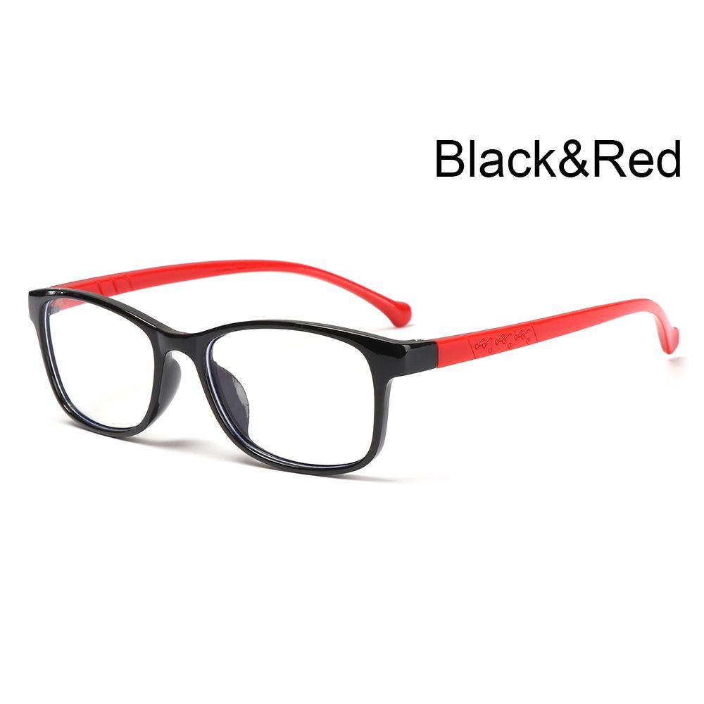 Kids Anti-Blue Light Glasses Children Boys Girls Ultra Light Soft Square Frame High Quality Computer Eye Protection Eyeglasses