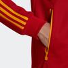 Adidas Originals Trefoil Fb Nations Tt Striped Print Logo Zip-Up Stand Collar Jacket Men Jacket Red HK7407