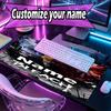 Custom Name Personalized BLEACH Pattern Mousepad, Laptop PC Desk Mat, Decorative Desk Mat for Home Keyboard Pad Gift