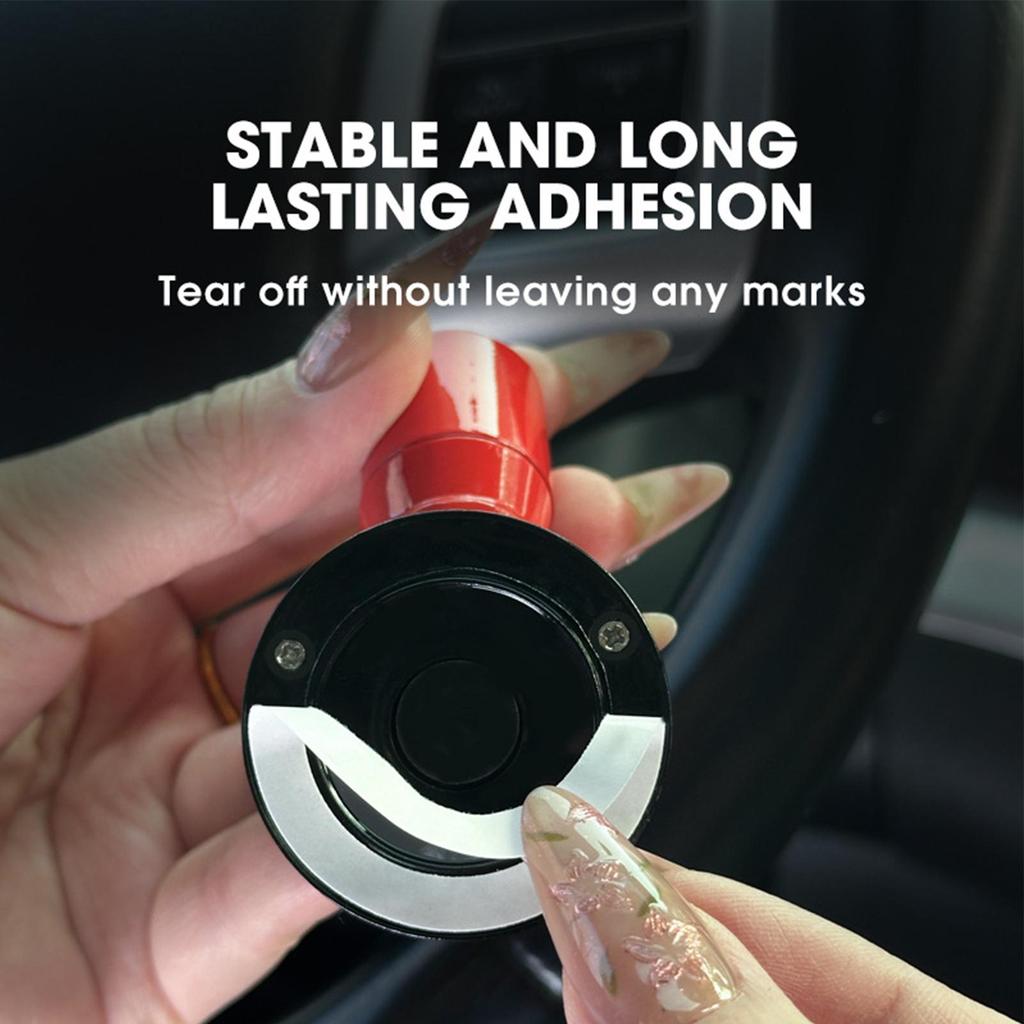 Push Start Button Cover Decorative Ignition Adhesive Sticker Car Joystick Start Trim For Auto Interior Modification Accessory