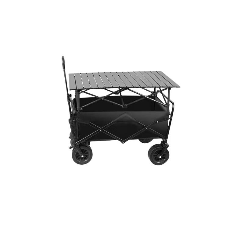 Heavy-Duty Folding Outdoor Utility Wagon with Reclining Seat