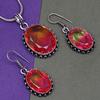 Tourmaline Set Gemstone Gift Wedding Party Bi-Color Pendant,Earring,Ring