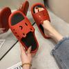 Cute Cartoon Slippers Women Summer New Fashion Indoor Sandals For Men Outdoor Open Toe Slides Home Couple Non -Slip Shoes