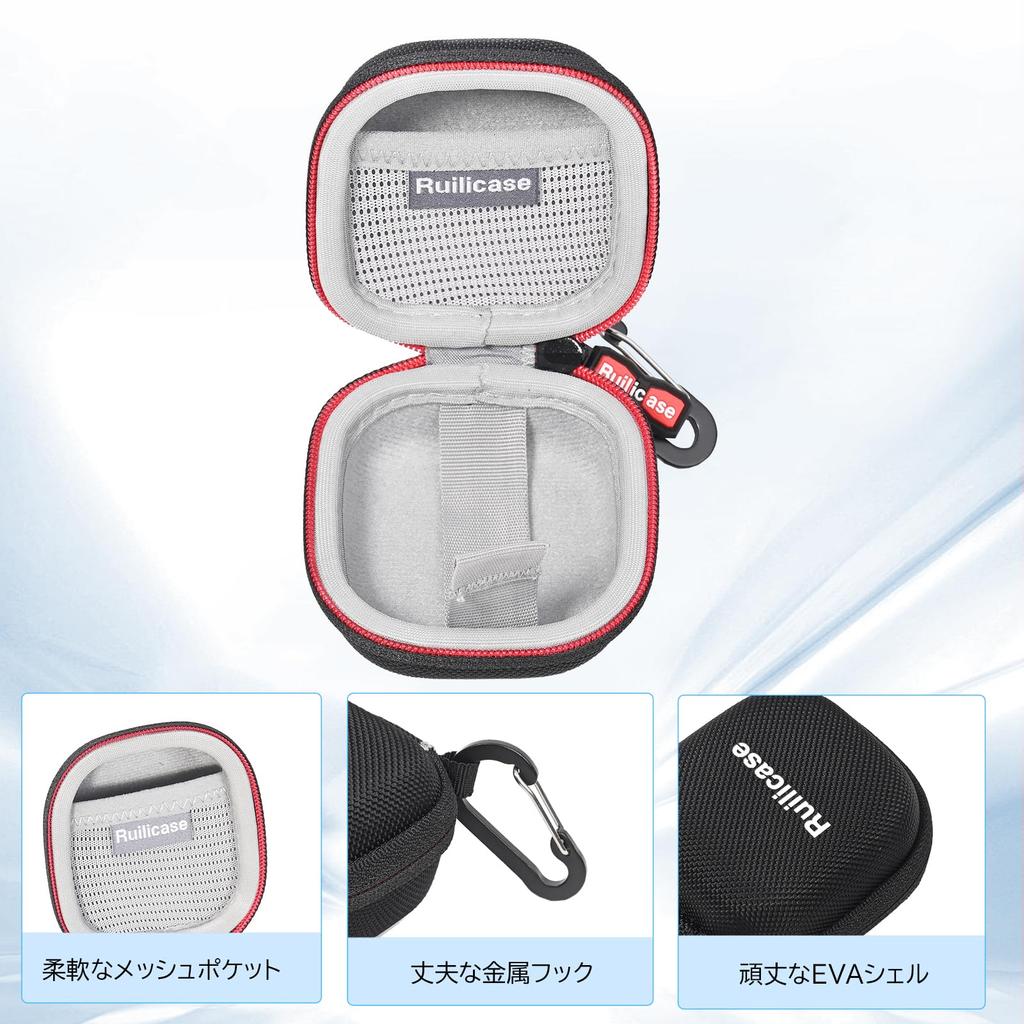 Ruilicase Hard Case for Bowers Wilkins Pi8 Wireless Earphones & (Case Only)