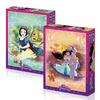 Toys & Puzzle Disney Princess Jigsaw Puzzle Snow White D-A150-027 + Jasmine D-A150-028 Set, Korean Popular Puzzles