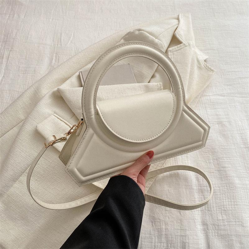 Fashion Female Shoulder Bag Small Square Bags for Women Pure Color Vintage Crossbody Bags PU Leather Messenger Handbags