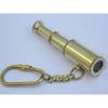 Brass Key Chain Compass Telescope (Brass_1.75 Inch) Pack of 4