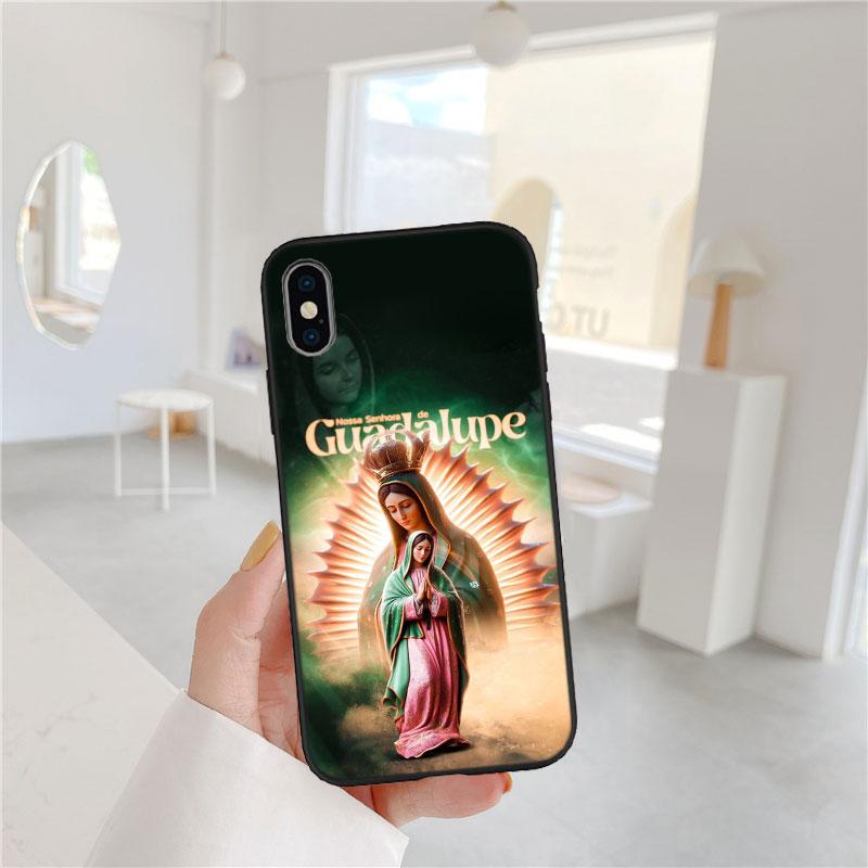 BF115 Virgen Maria Phone Case for Samsung Galaxy M06 M15 M16 M35 M55 M56 A36 A42 A50 A50S A51 A52 A32 A33 A05 A05S A06 A16 A20