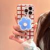 Korean Cute Rotation Flower For Magsafe Magnetic Phone Griptok Grip Tok Stand For iPhone 15 Wireless Charging Case Holder