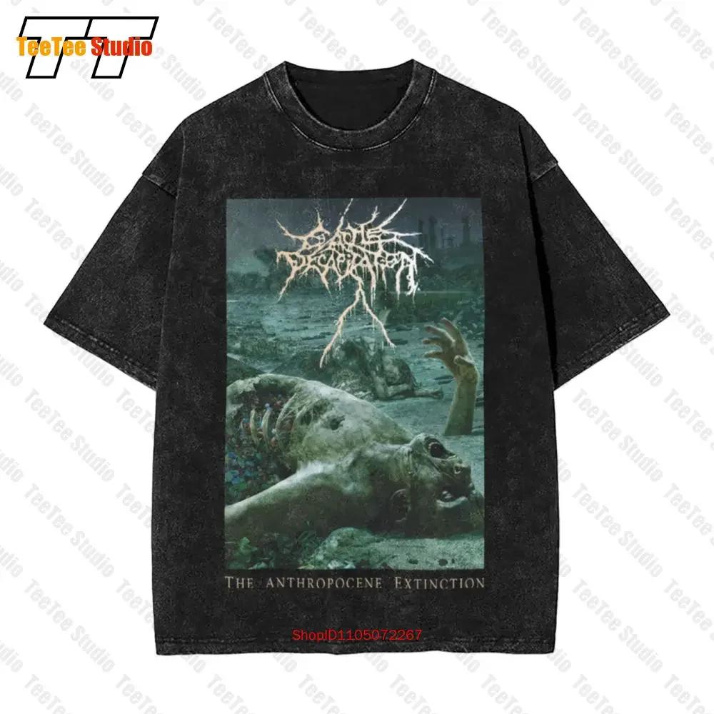 Authentic Cattle Decapitation Band Anthropocene Extinction Vintage Oversized Tshirt Yco3