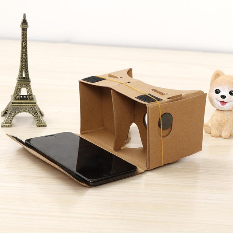 1 шт. Google Cardboard 3D Vr очки виртуальной реальности для Android или телефона новая модель Vr DIY превратит ваше устройство в большой экран