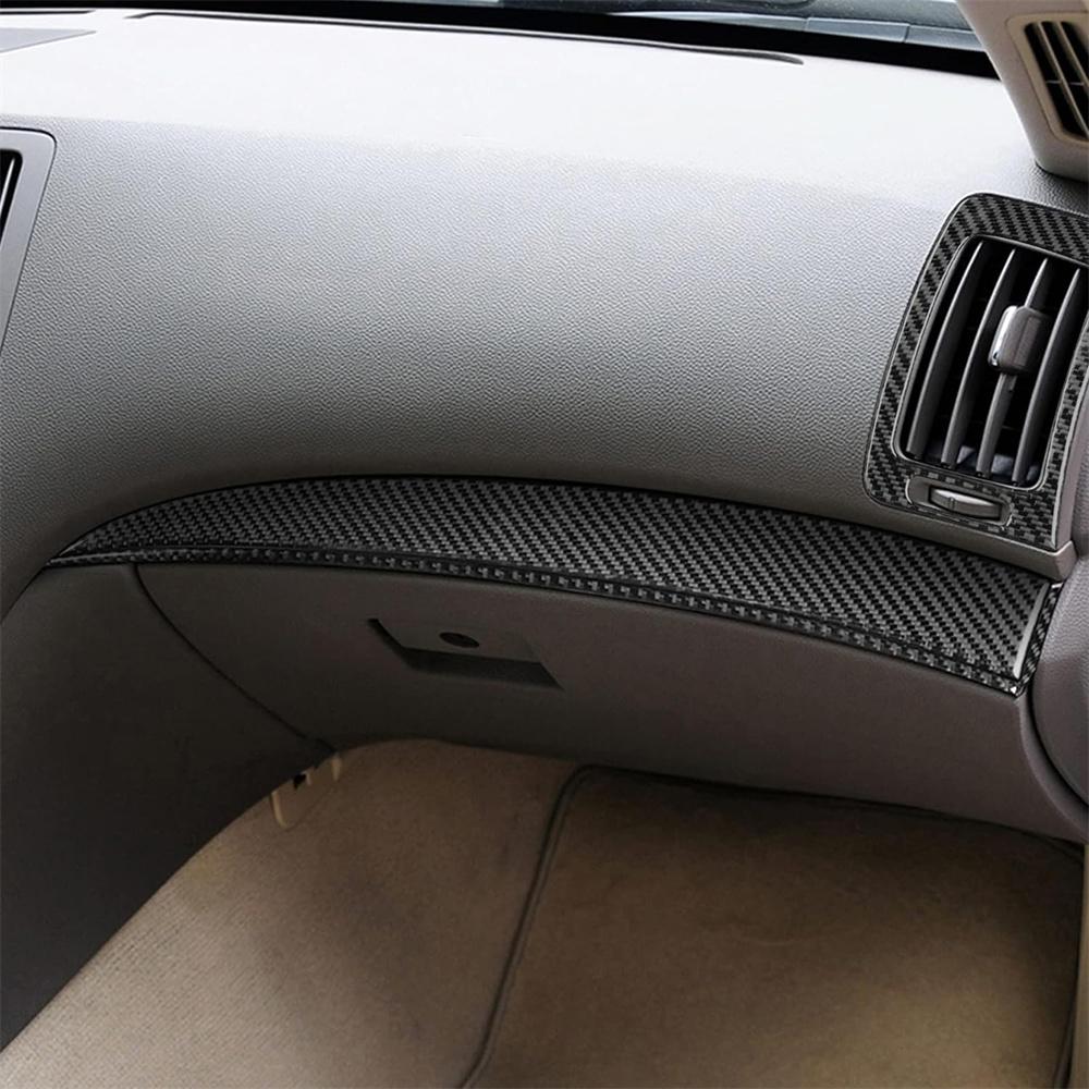 22Pcs Carbon Fiber Interior Decorative Kit Cover Trim For Infiniti G37 2010-2013