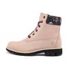 6 Inch Outdoor Casual Waterproof Leather Short Martin Boots Women Boots Light-Pink A2HXBW